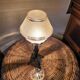 Lampe fer forgé art déco