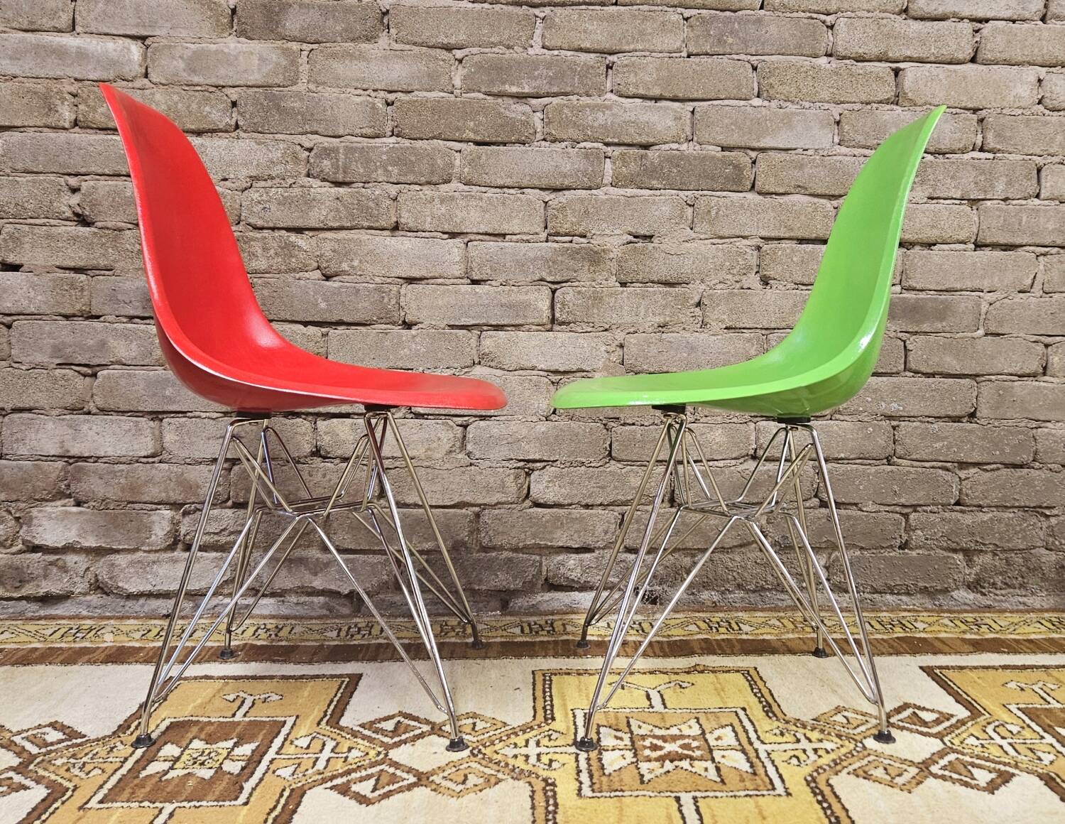 Paire de chaises Eames Hermann Miller 1960