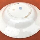 1920s Deep Plate Badonviller France Half-Porcelain