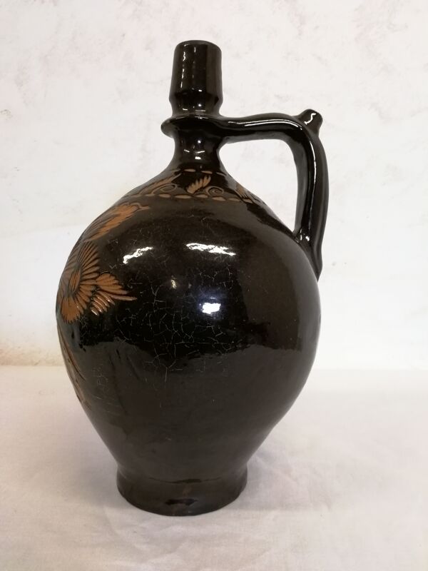 Gargoulette en grès vernissé