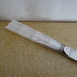 12 knives style Art Deco stainless steel in case