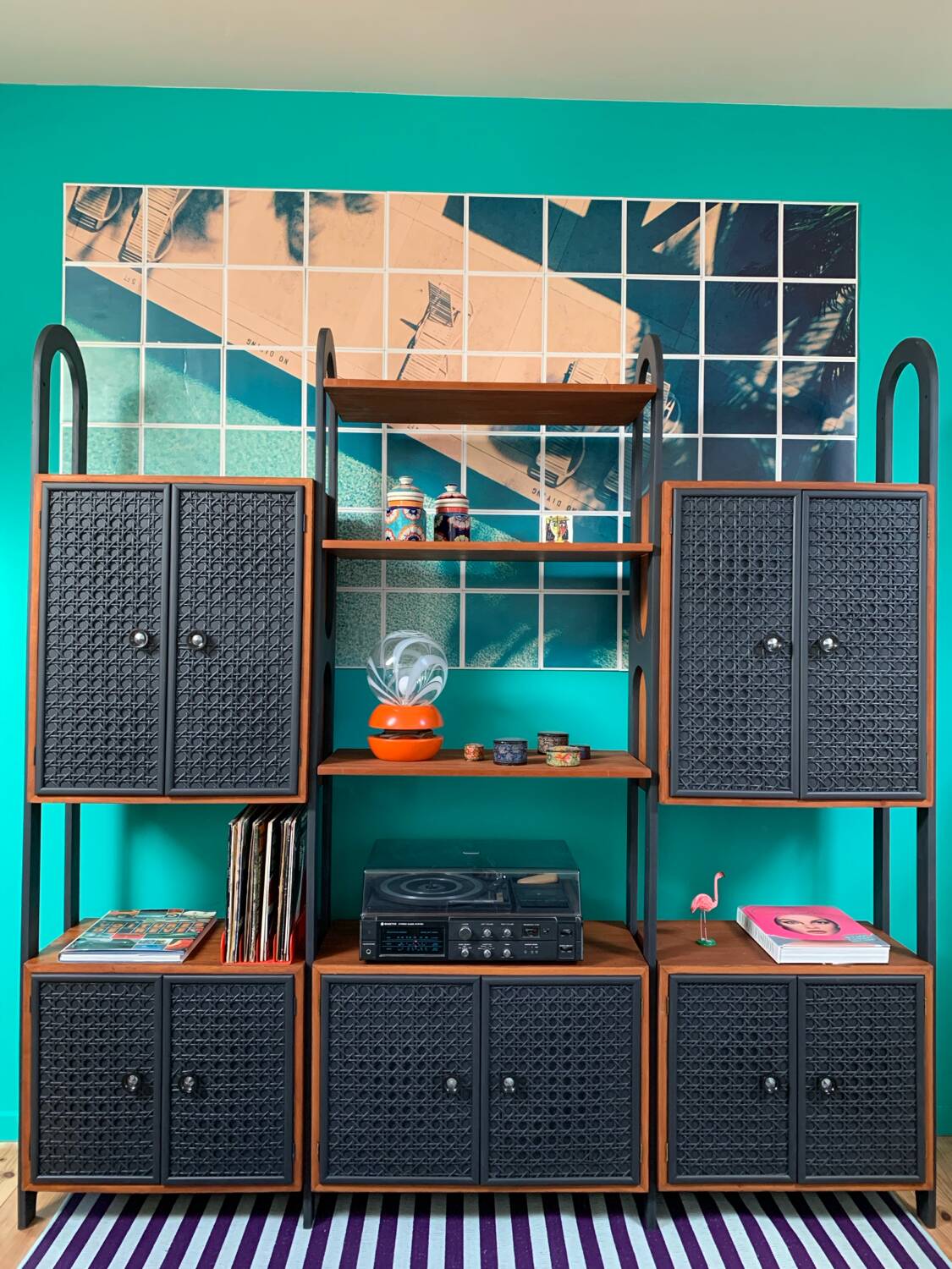 Mid-Century vintage bookcase