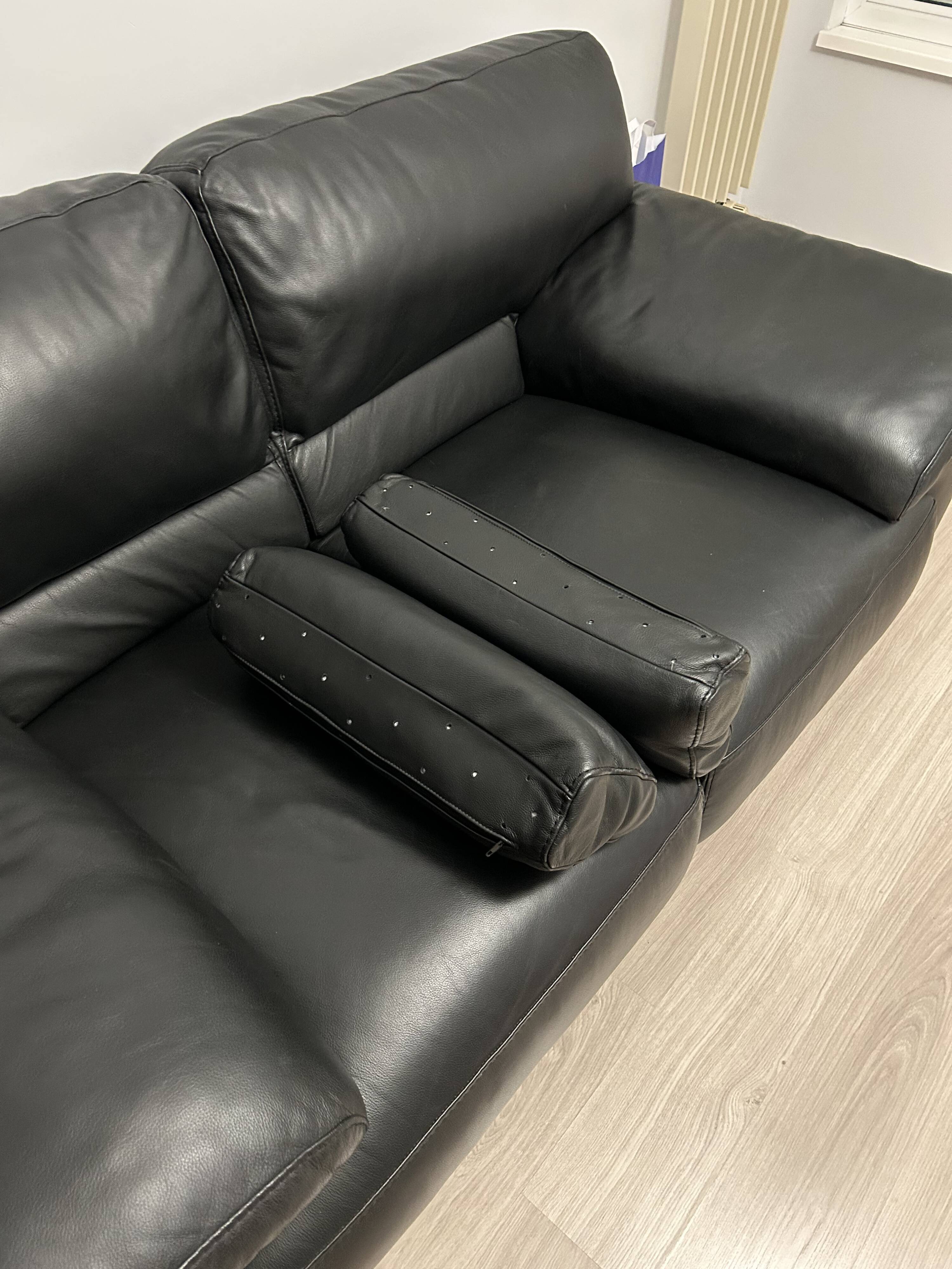 Roche Bobois leather sofa
