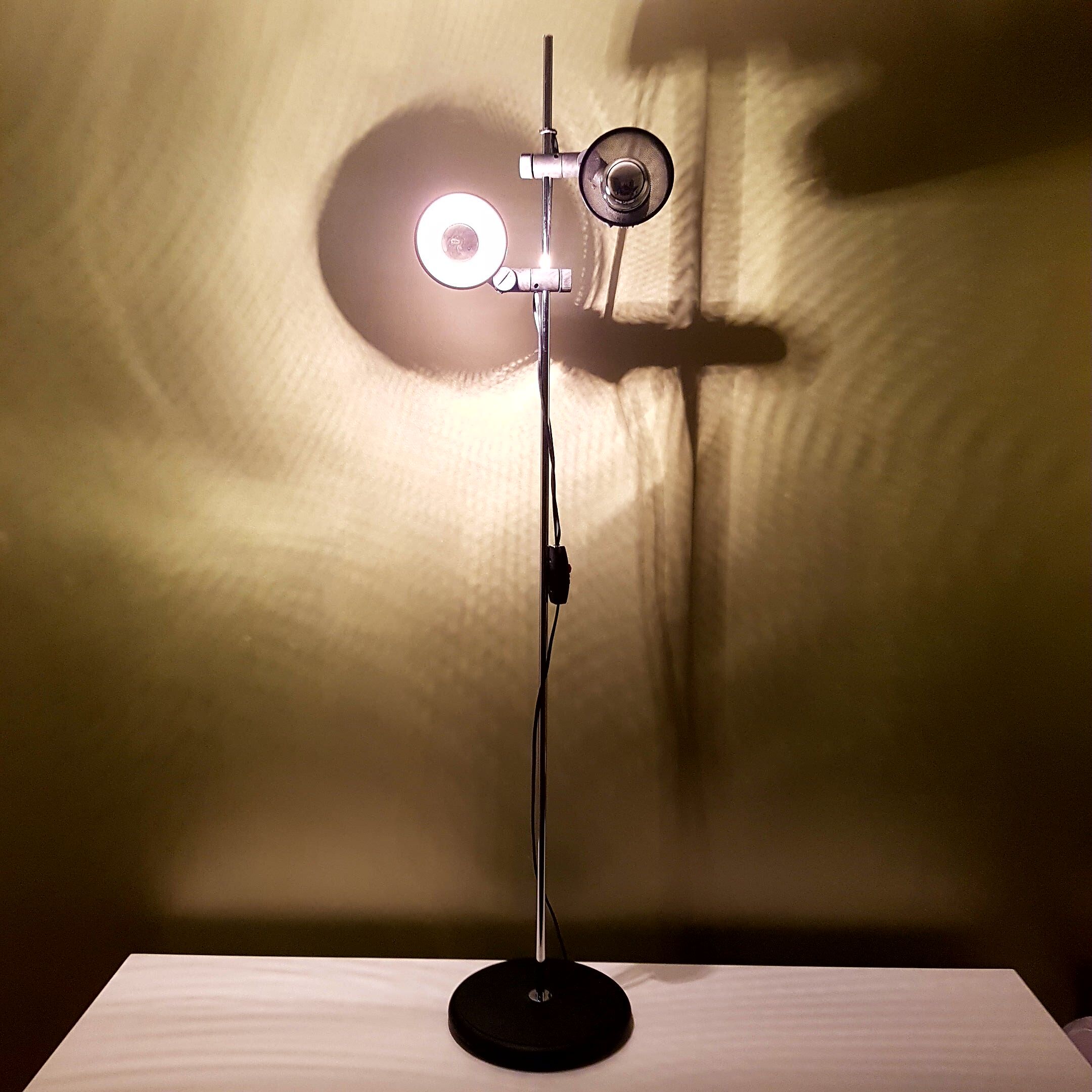 Hustadt Leuchten floor lamp 70s