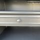 Metal kitchen cabinet, ball handles, 1950s