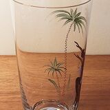 Set carafe and 4 crystal glasses Villeroy & Boch 1950