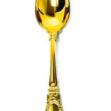 Prestige case for Odiot cutlery, solid silver and gold