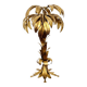 Gilded Italian Hollywood Regency Palm Tree Table Lamp by Hans Kögl