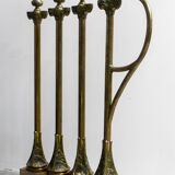 Set four art nouveau theatre railings