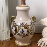 Vintage ceramic lamp foot