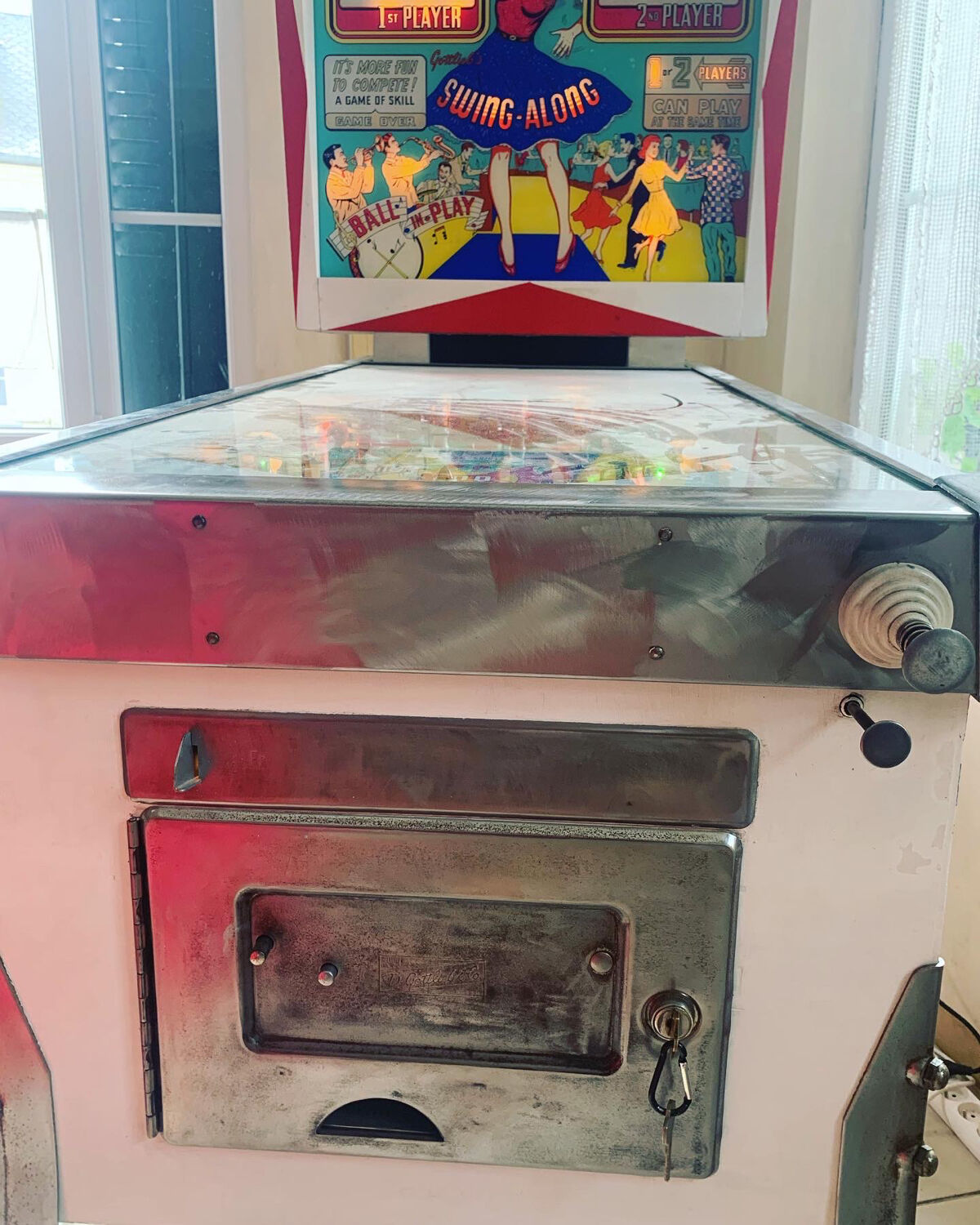 Flipper Swing Along Gottlieb 1963