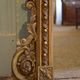 English giltwood overmantle mirror h161cm