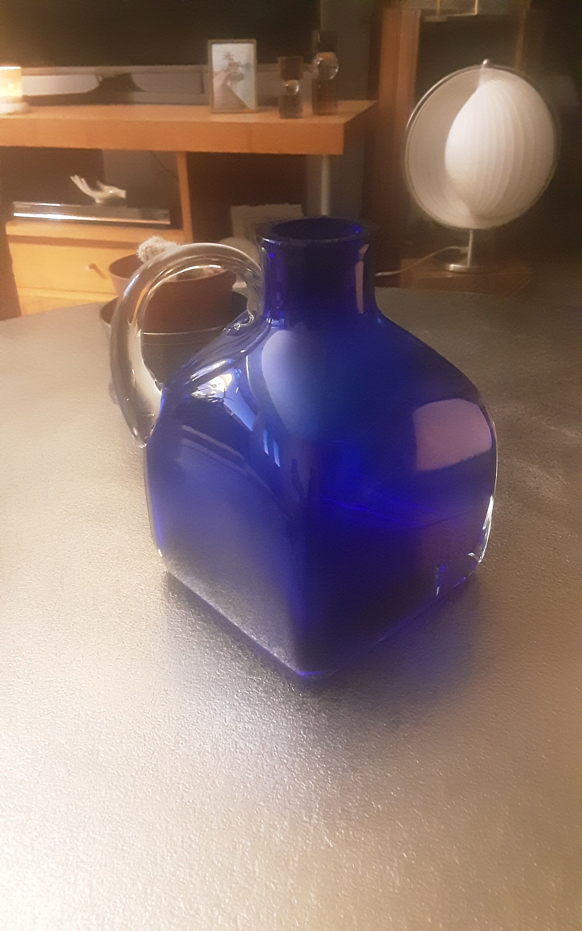 Square decanter glassware Art