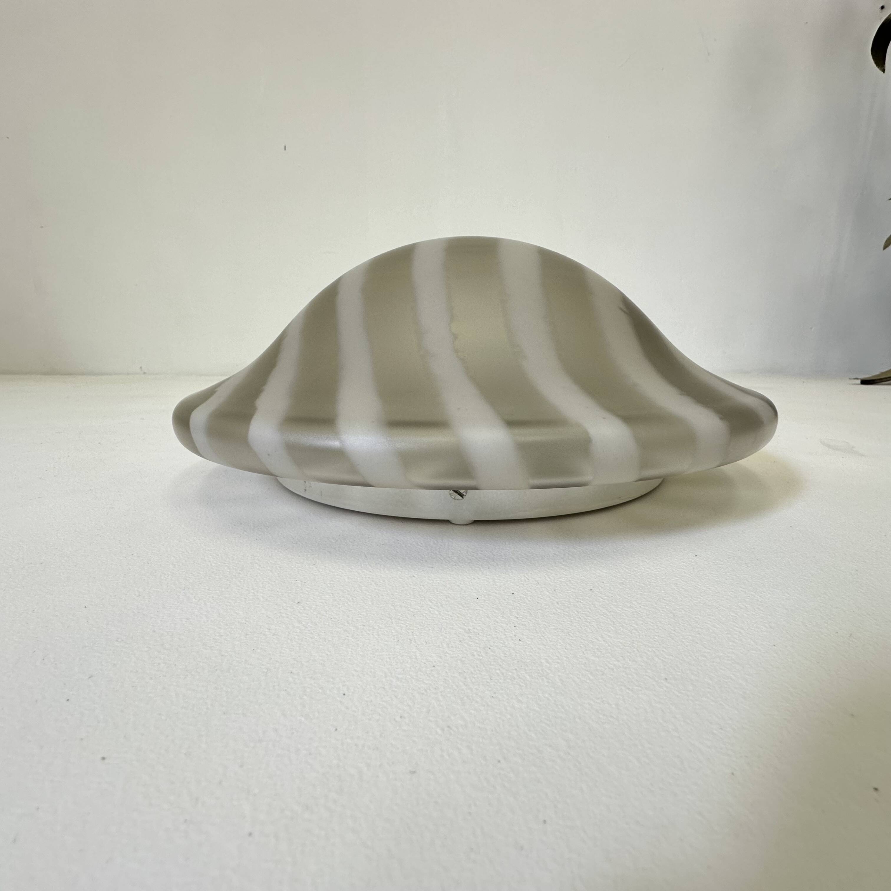 Peil & Putzler flush mount wall lamp ‘Zebra’ , 1970s Germany