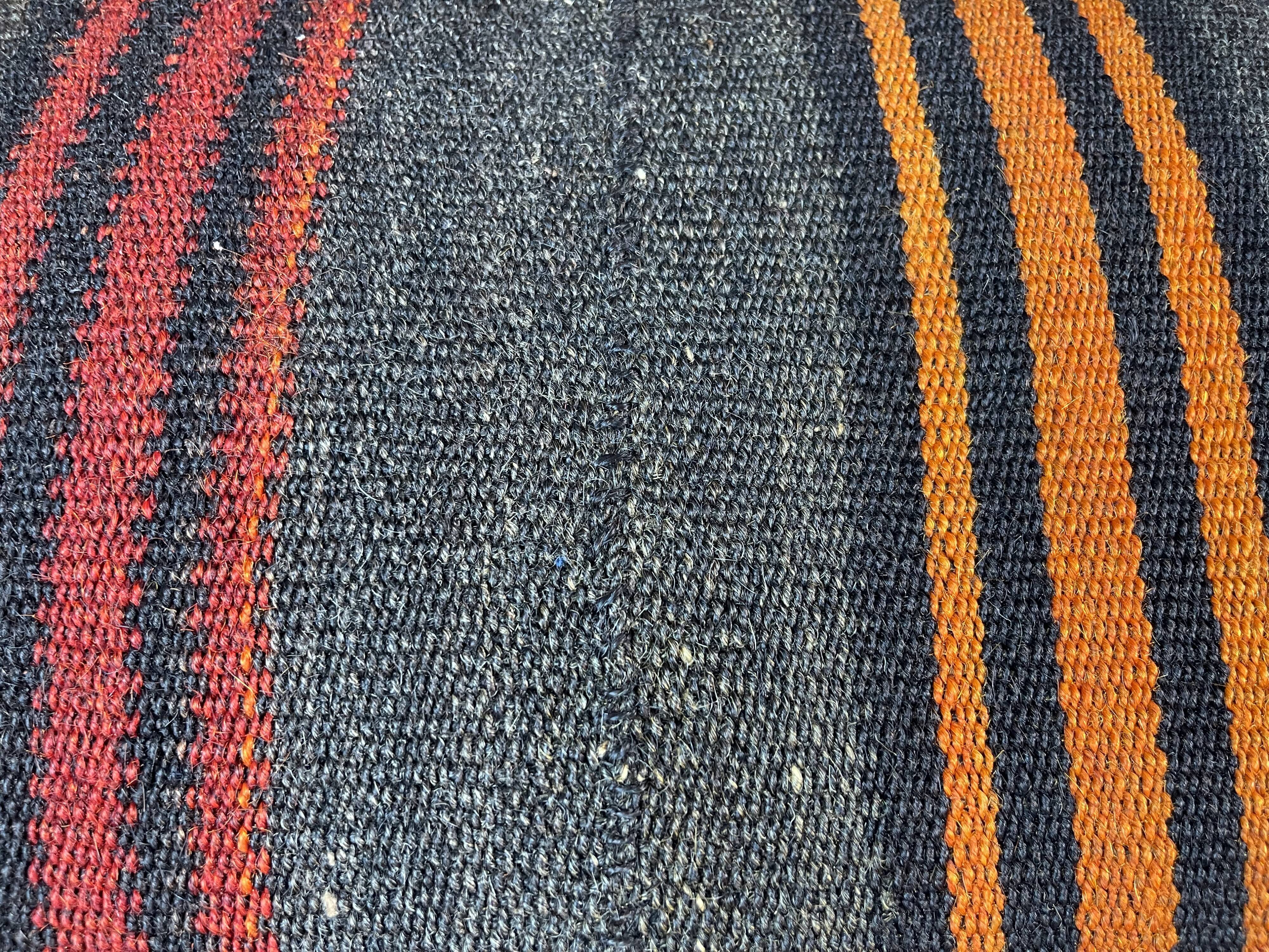 Vintage turkish kilim cushion cover, 120 x 40 cm