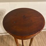 Selette en acajou de style empire a colonnes
