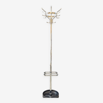 Belgian Chromed Coat Rack from 1950'