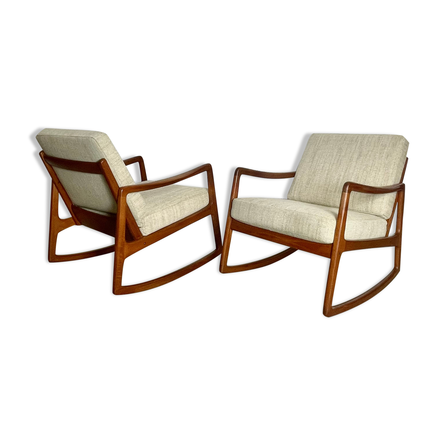 Rocking chair by Ole Wanscher for France&Son, Denmark