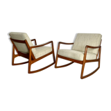 Rocking chair by Ole Wanscher for France&Son, Denmark