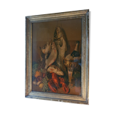 Chromolithographie nature morte