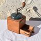 Peugeot frères coffee grinder green gray