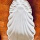 Old 19th century white dish