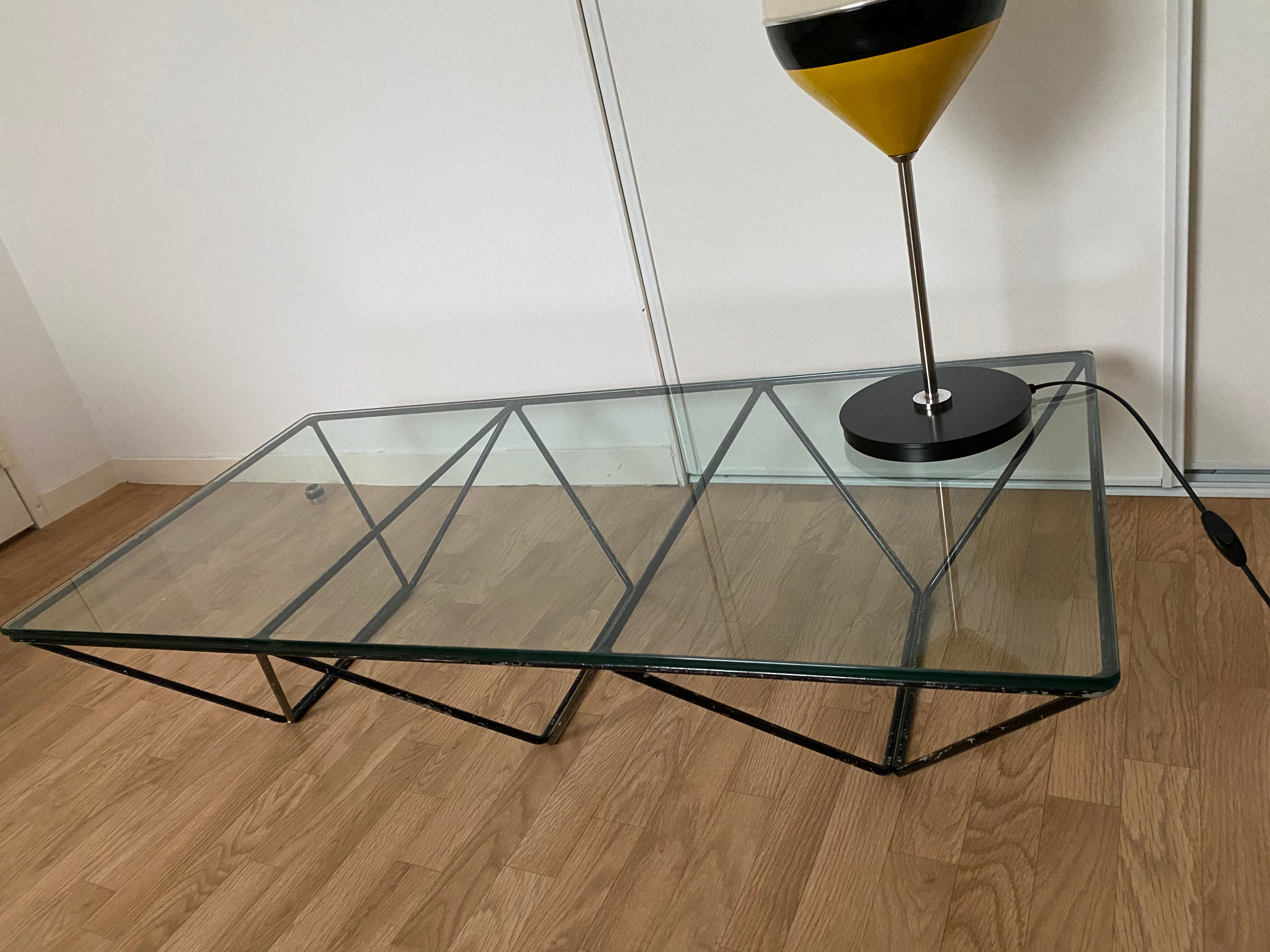 Paolo piva 80s coffee table for B-B Italia.