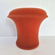 Pouf Ottoman Mushroom Stool Vintage 1960 Wool Jersey DLG Pierre Paulin