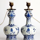 Delft ceramic lamps