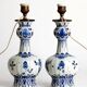 Delft ceramic lamps