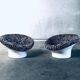 Space Age Krokus Pod Lounge Chairs by Lennart Bender for Dux, Sweden, 1968, Set of 2