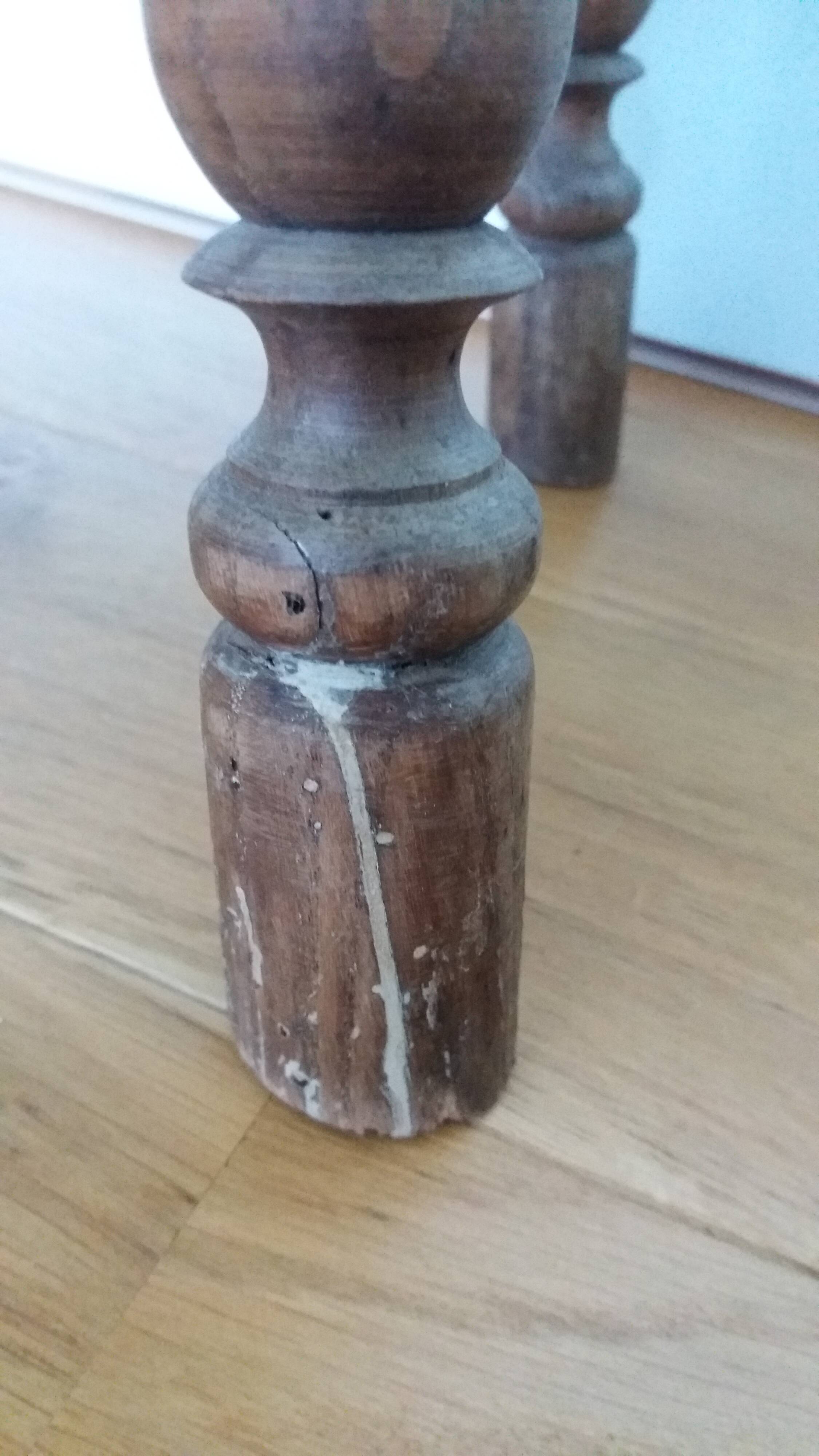 Upcycled brutalist stool, side table, bedside table in solid oak