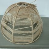 Natural jute thread lampshade