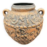Vintage Jasba ceramic vase with reliefs of fantastic animals – All