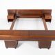 Mid-Century Modern Bed with Nightstands by Fabio Lenci for Bernini, Italy, 1970s