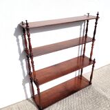 Mahogany wall shelf 1900