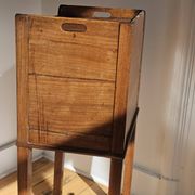 Solid wood side table - Louis XVI style