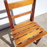 Small vintage wooden children's chair