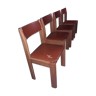 Serie of 4 chairs