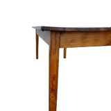 Grande table de ferme en orme massif 19ème siècle