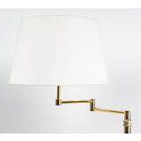 Pair of Floor Lamps, Brass Readers, XXth Century