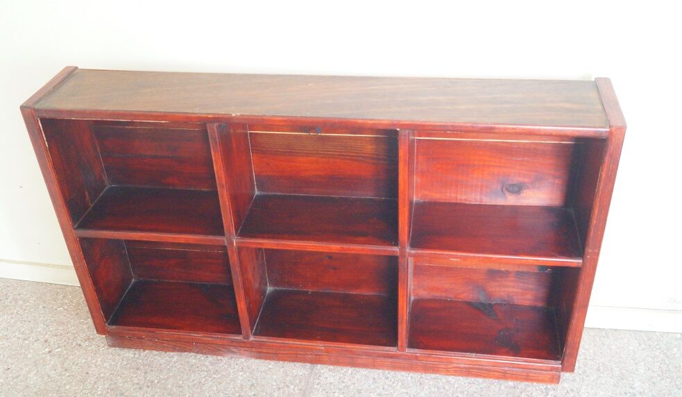 Solid wood library