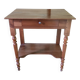 Side table, solid wood desk in Louis-Philippe style