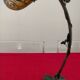 Articulated glass paste lamp, Art Nouveau