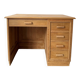 Solid oak desk