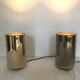 Pair of lamps to be installed Roger Nathan for saint-germain light 1975