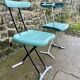 Set of 2 folding chairs Rondine by Toshiyuki Kita for Magis Italy.