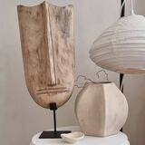 Large minimalist African-inspired mask