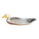 Plate barbotine duck / goose (French pottery)