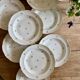 Set of 10 vintage Limoges porcelain soup plates